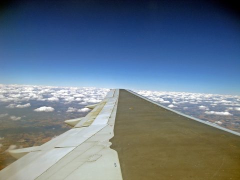 plane horizon
