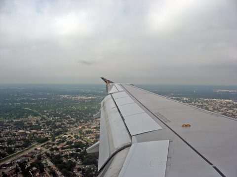 plane horizon