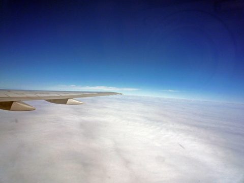 plane horizon