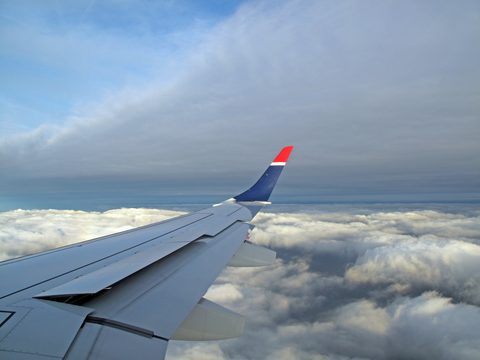 plane horizon