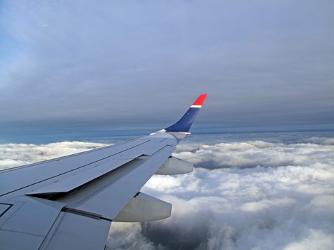 plane horizon